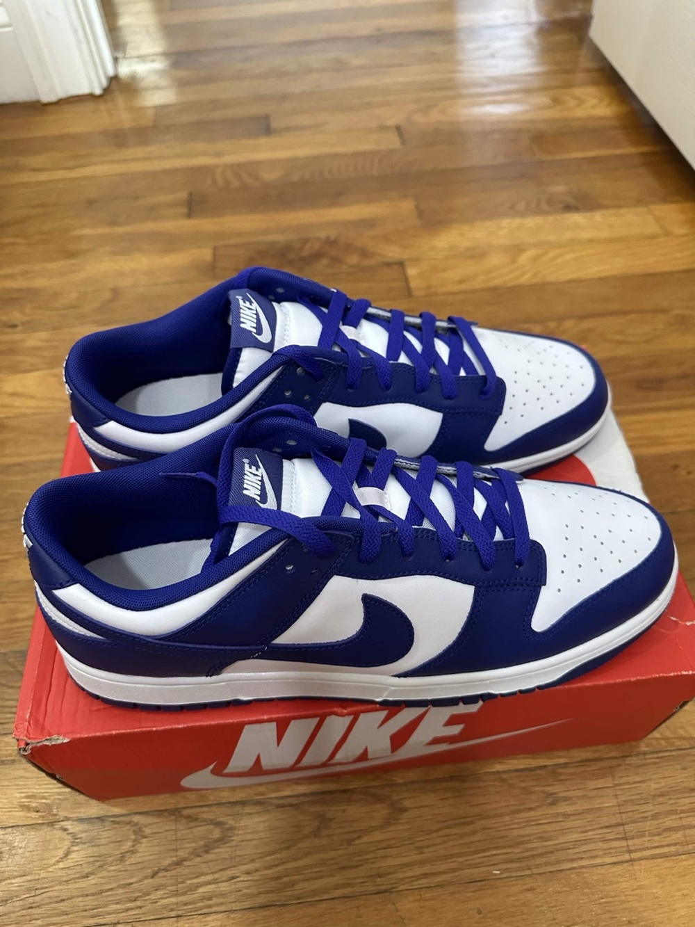 *New* Nike Dunk Low Men Blue White (DV0833-103) Size 13